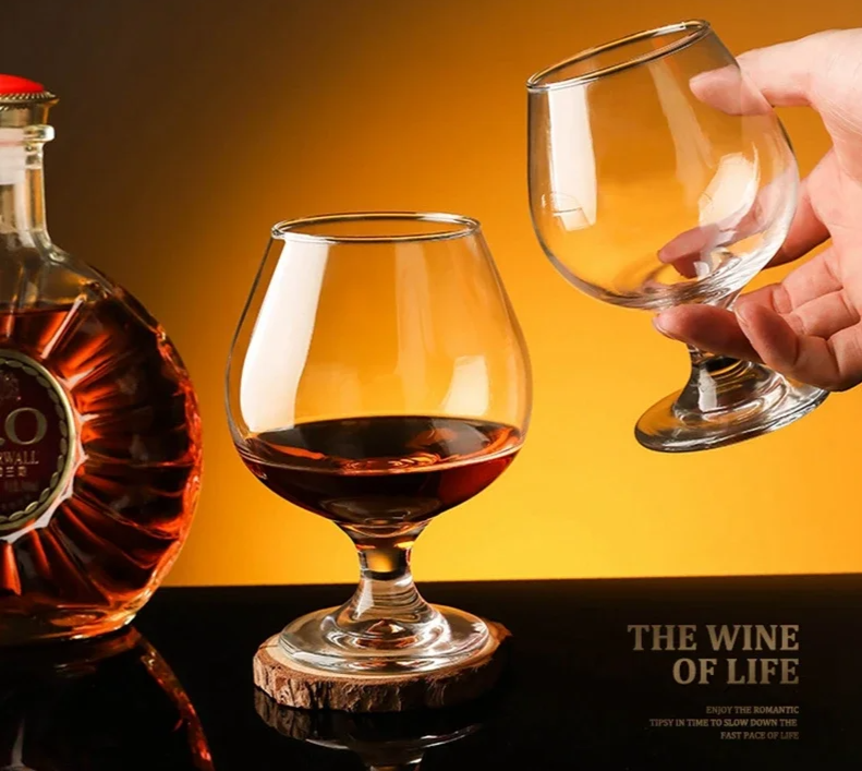 Bourbon Snifter Glasses for Cognac, Brandy, Cocktails, Spirits