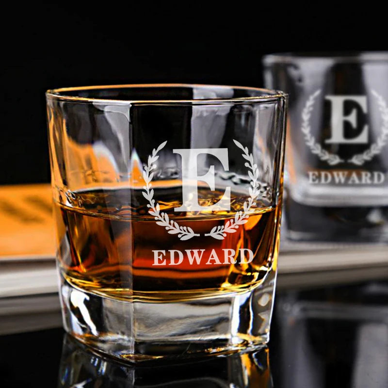 Personalized Whiskey Glasses