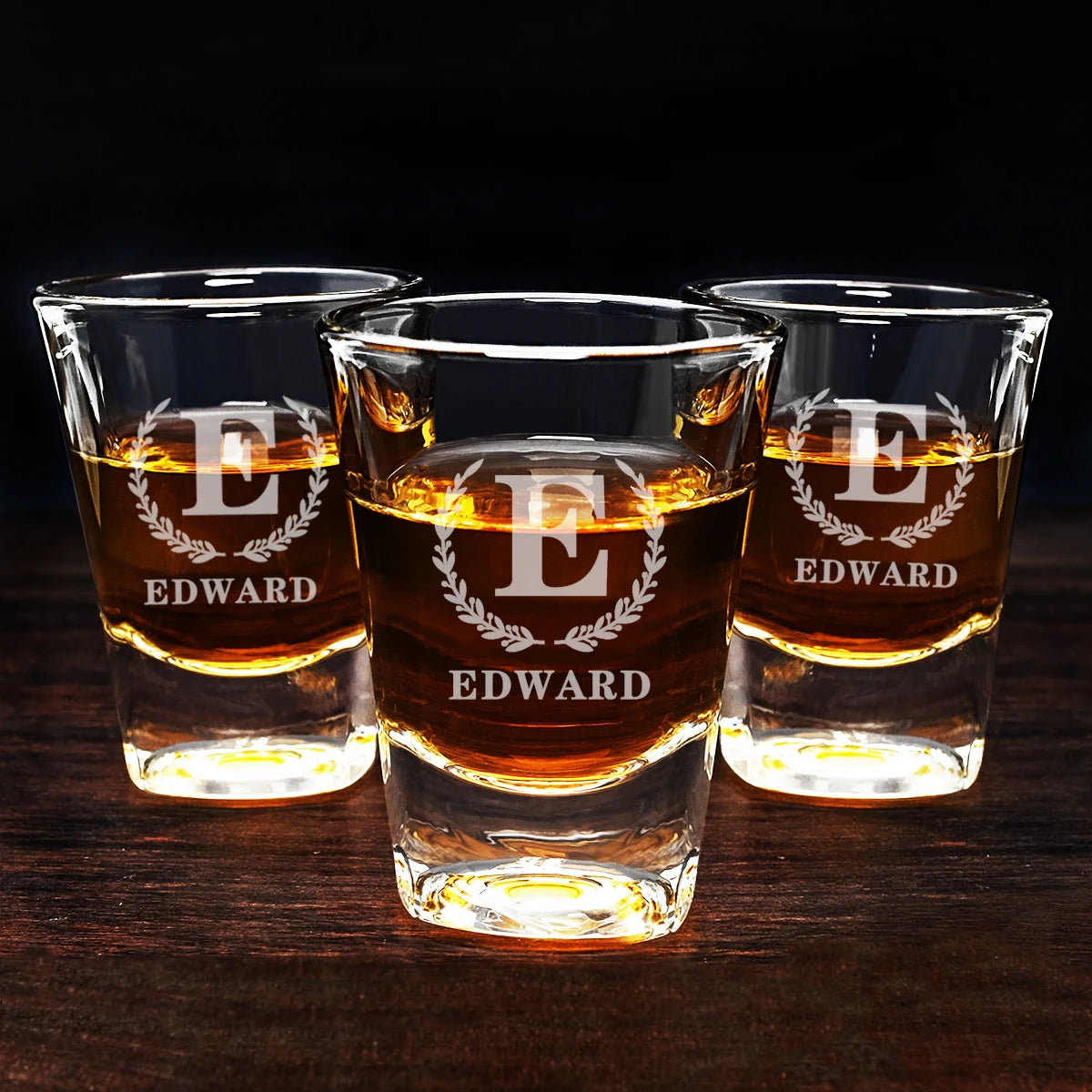 Personalized Whiskey Glasses