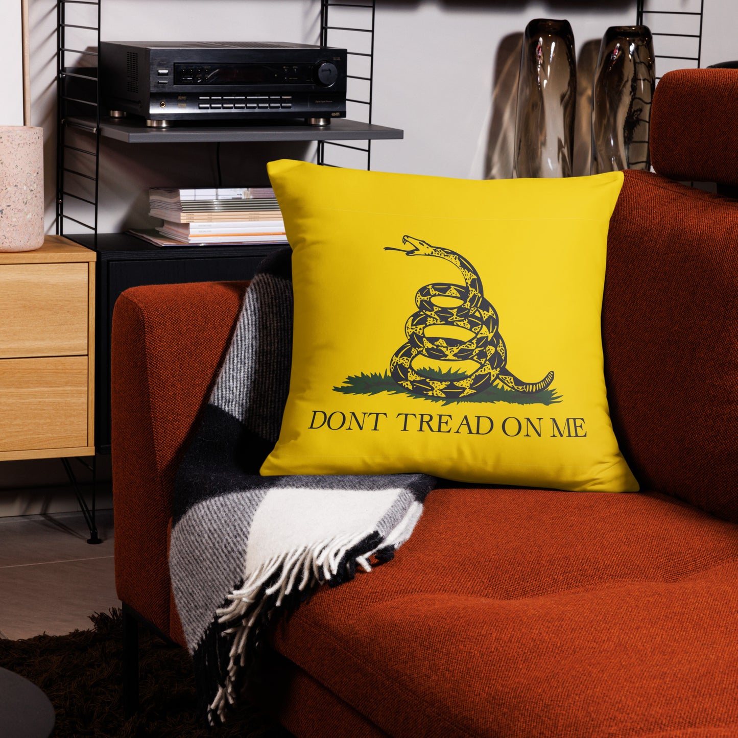 Don't Tread on Me Pillow