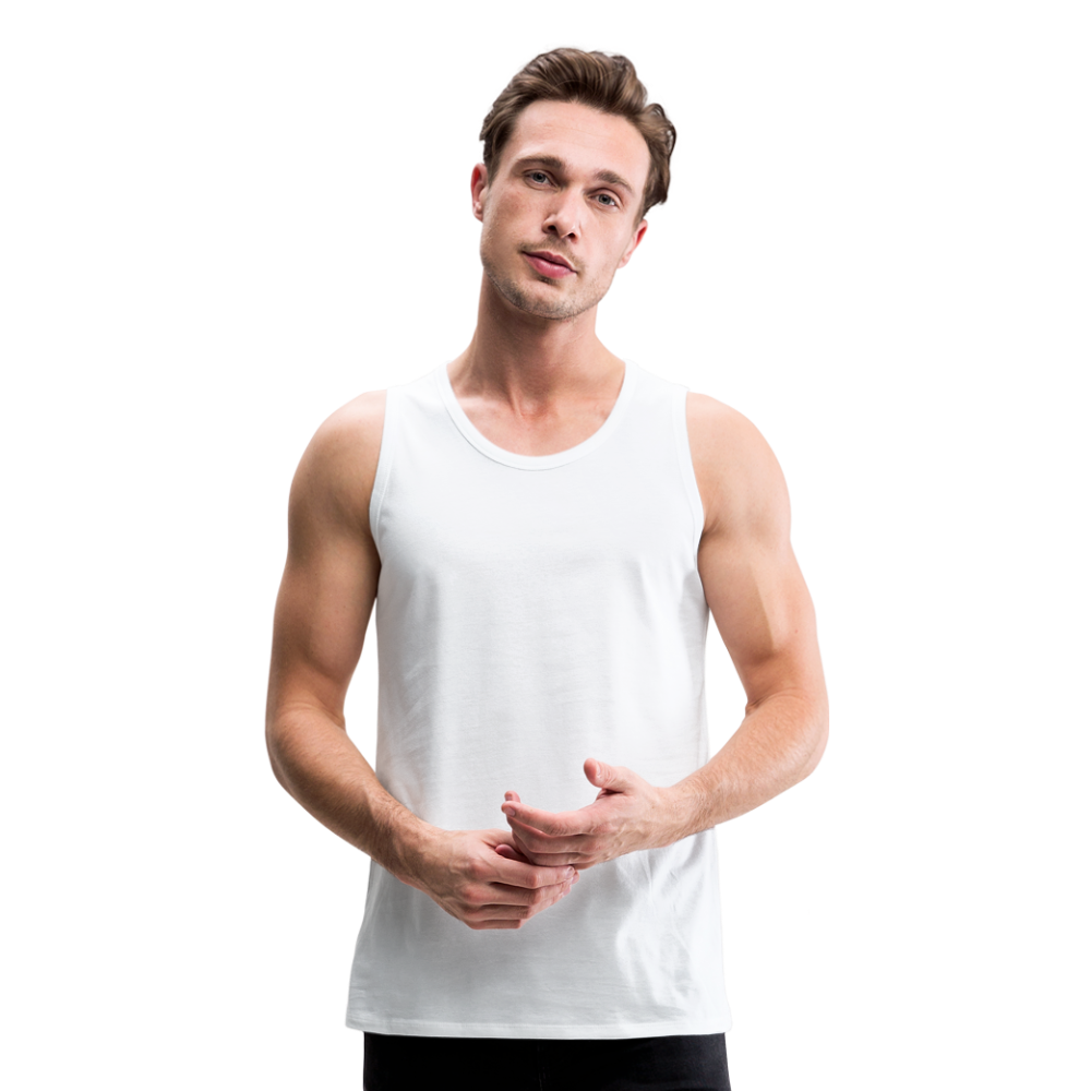 Men’s Premium Tank - white