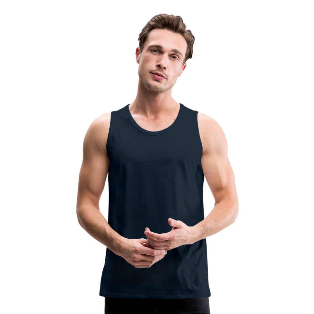 Men’s Premium Tank - deep navy