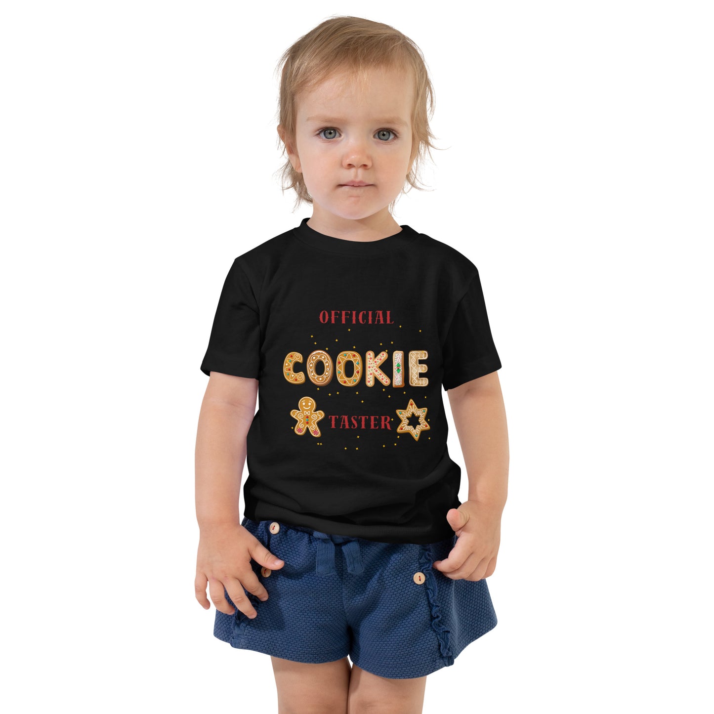 The Official Cookie Taster Toddler Short Sleeve Tee