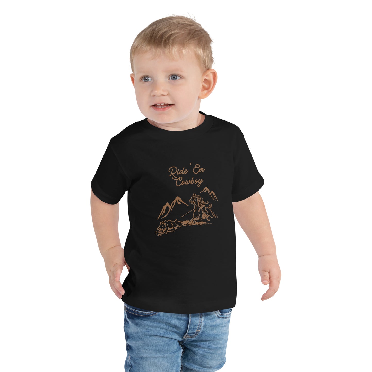 Cowboy Toddler Short Sleeve Tee