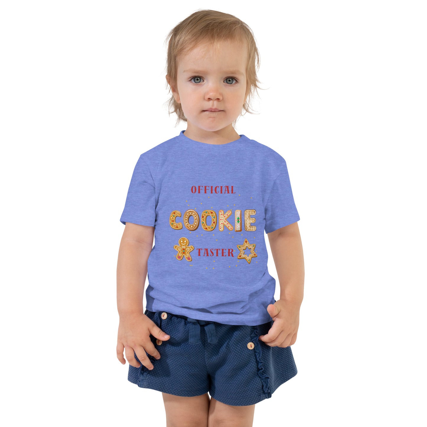 The Official Cookie Taster Toddler Short Sleeve Tee