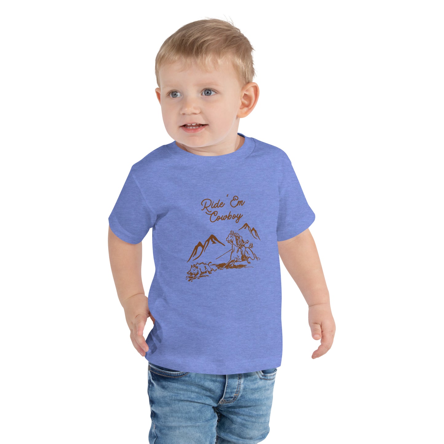 Cowboy Toddler Short Sleeve Tee