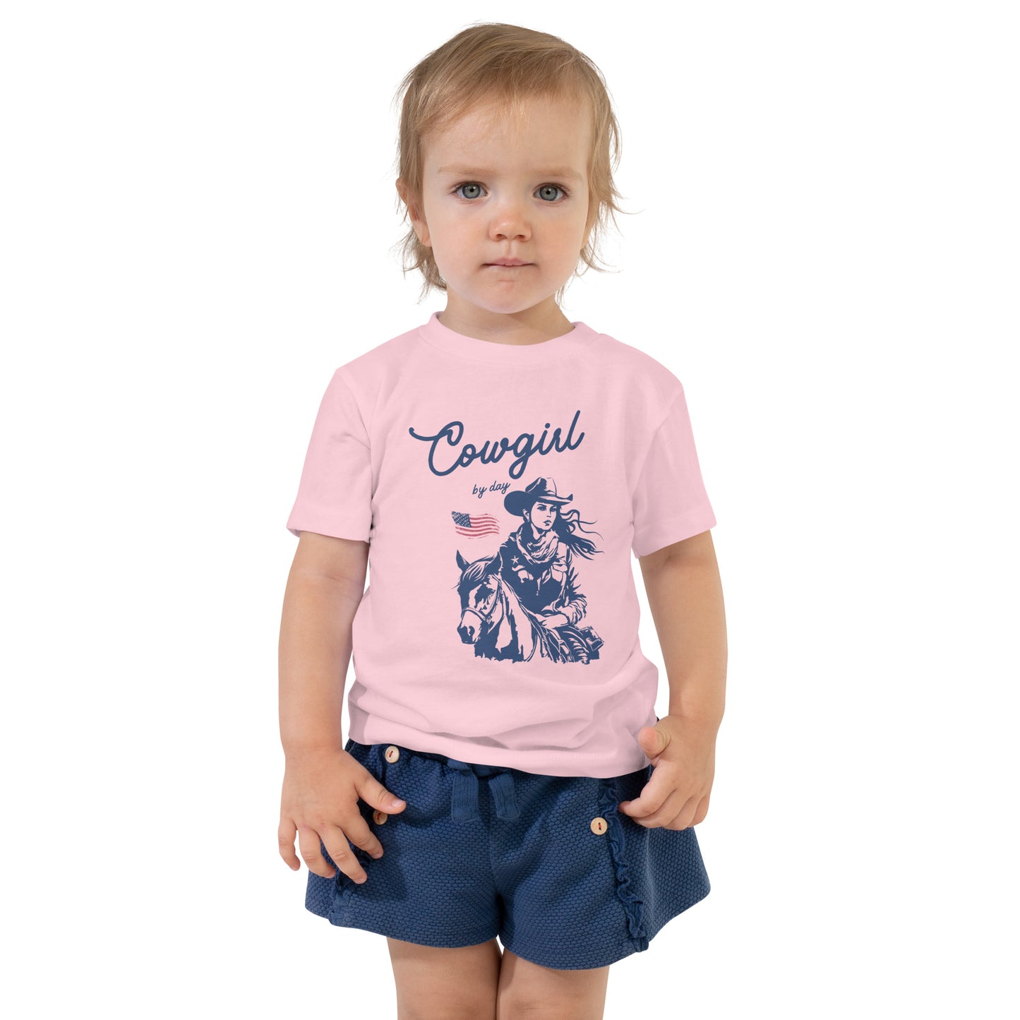 Cowgirl Toddler Short Sleeve Tee