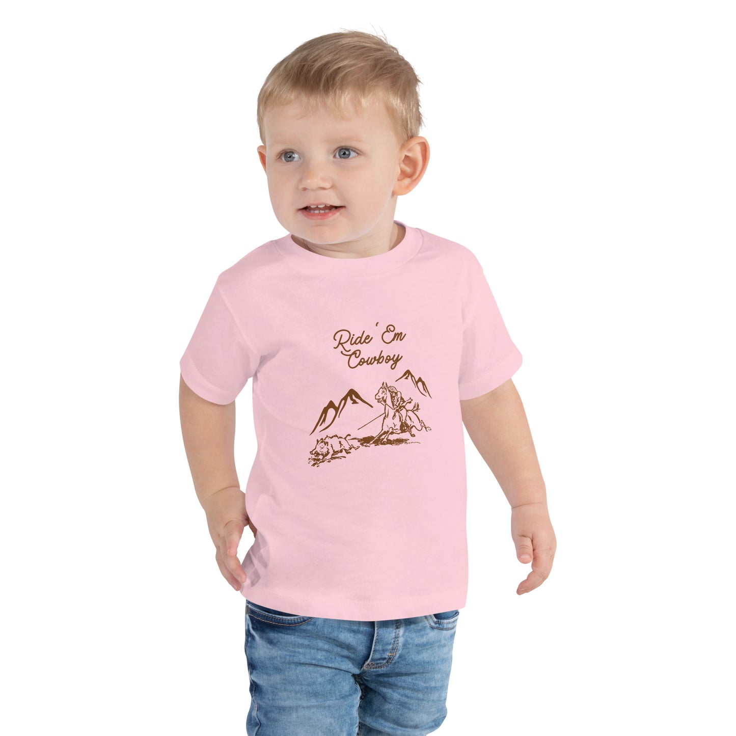 Cowboy Toddler Short Sleeve Tee