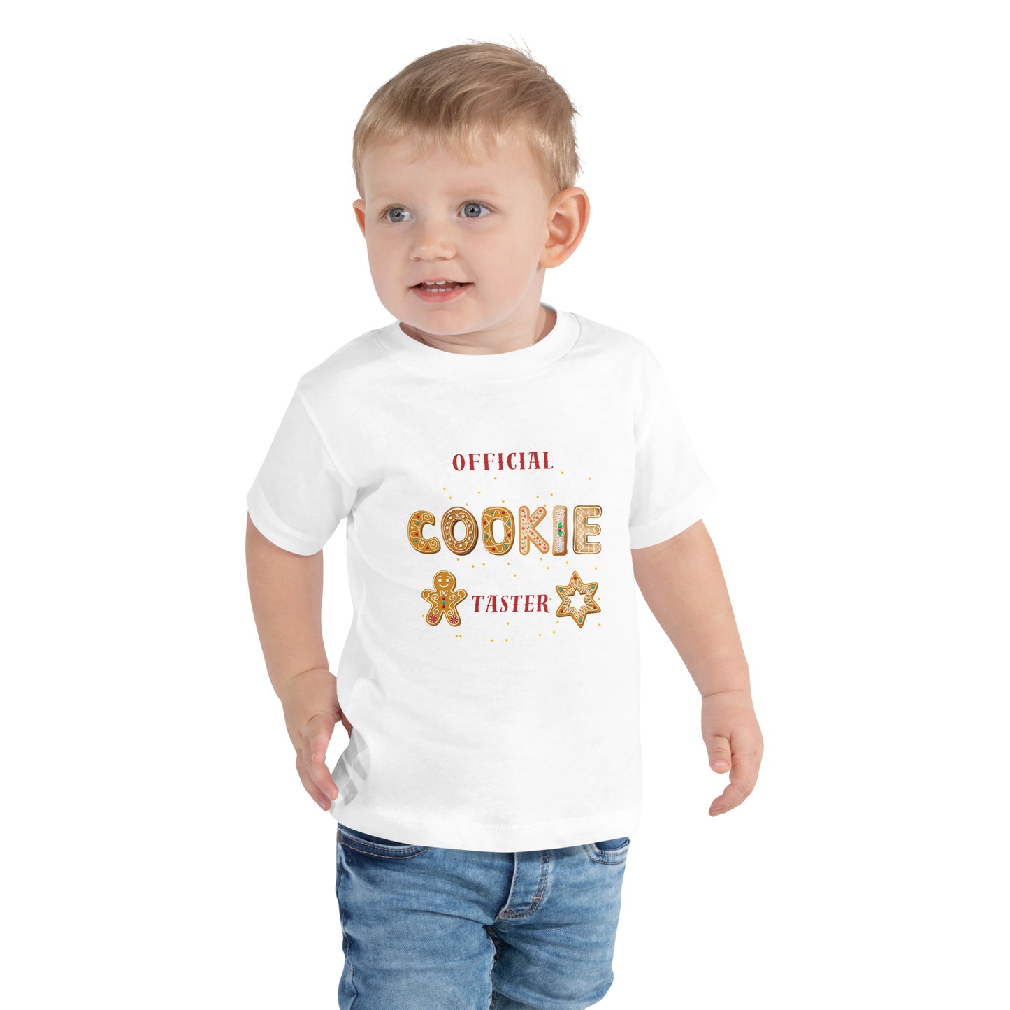 The Official Cookie Taster Toddler Short Sleeve Tee